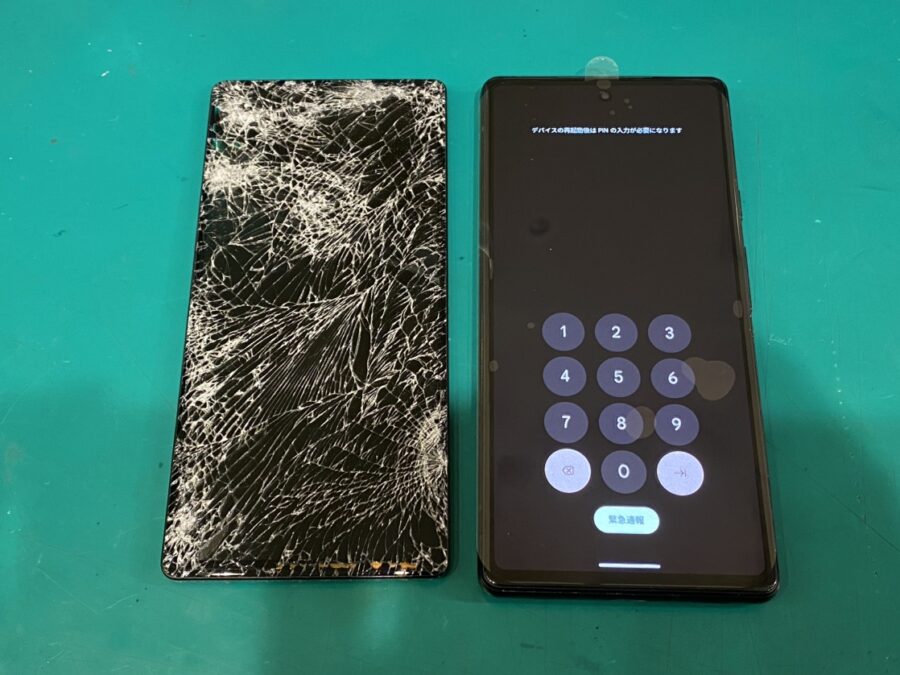 Google Pixel6a(グーグルピクセル) の即日画面修理なら【スマホ修理工房新宿PePe店】