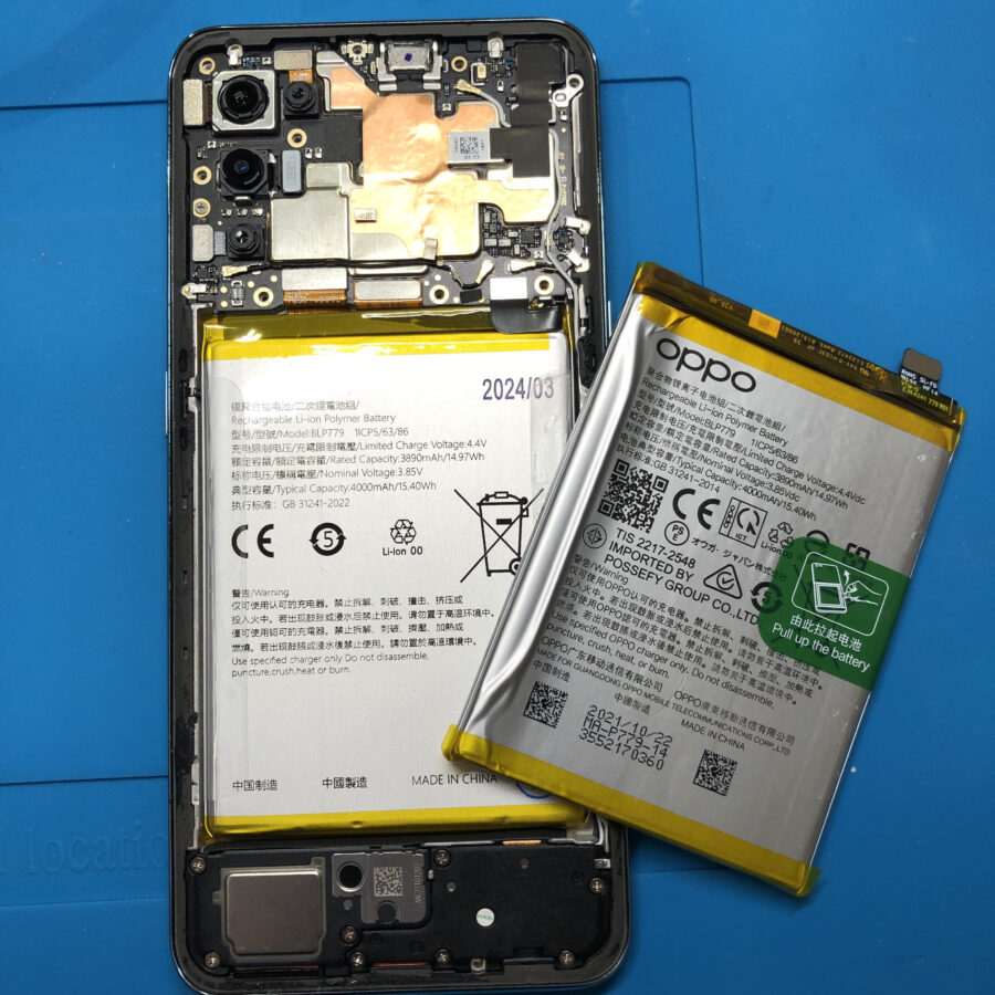 OPPO Reno5A（オッポ）をお持ち込み頂きました。【スマホ修理工房池袋P’パルコ店】