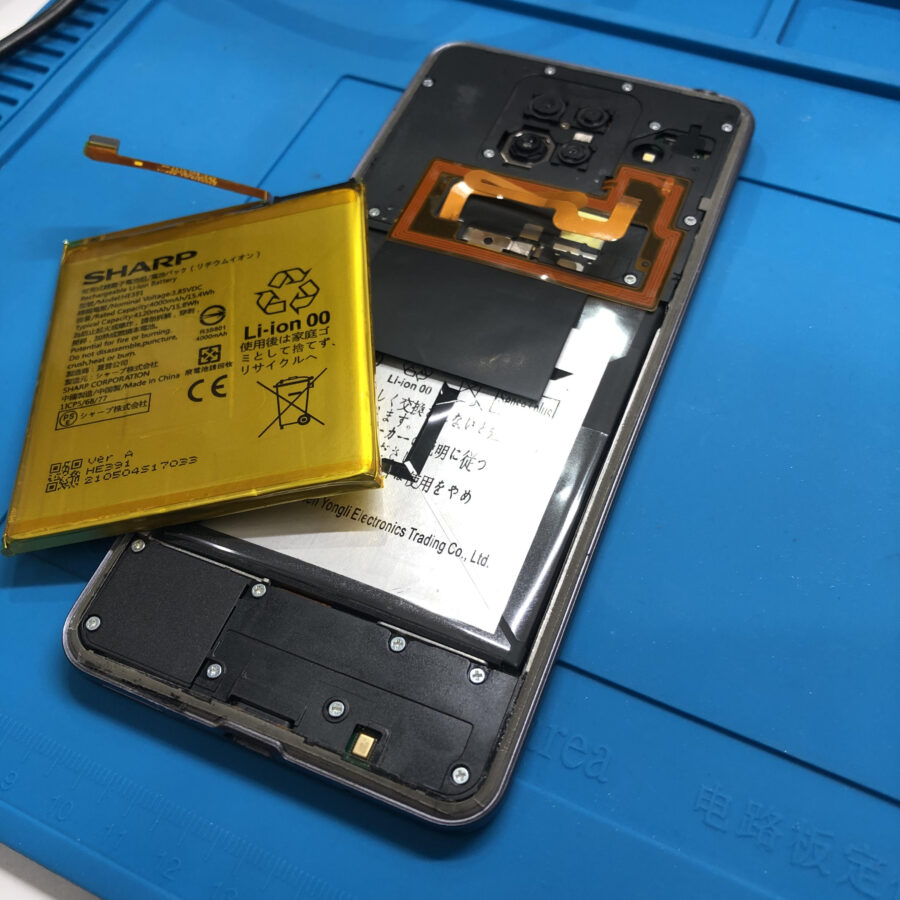 SHARP AQUOS sense4Plus（アクオス）をお持ち込み頂きました。【スマホ修理工房池袋P’パルコ店】