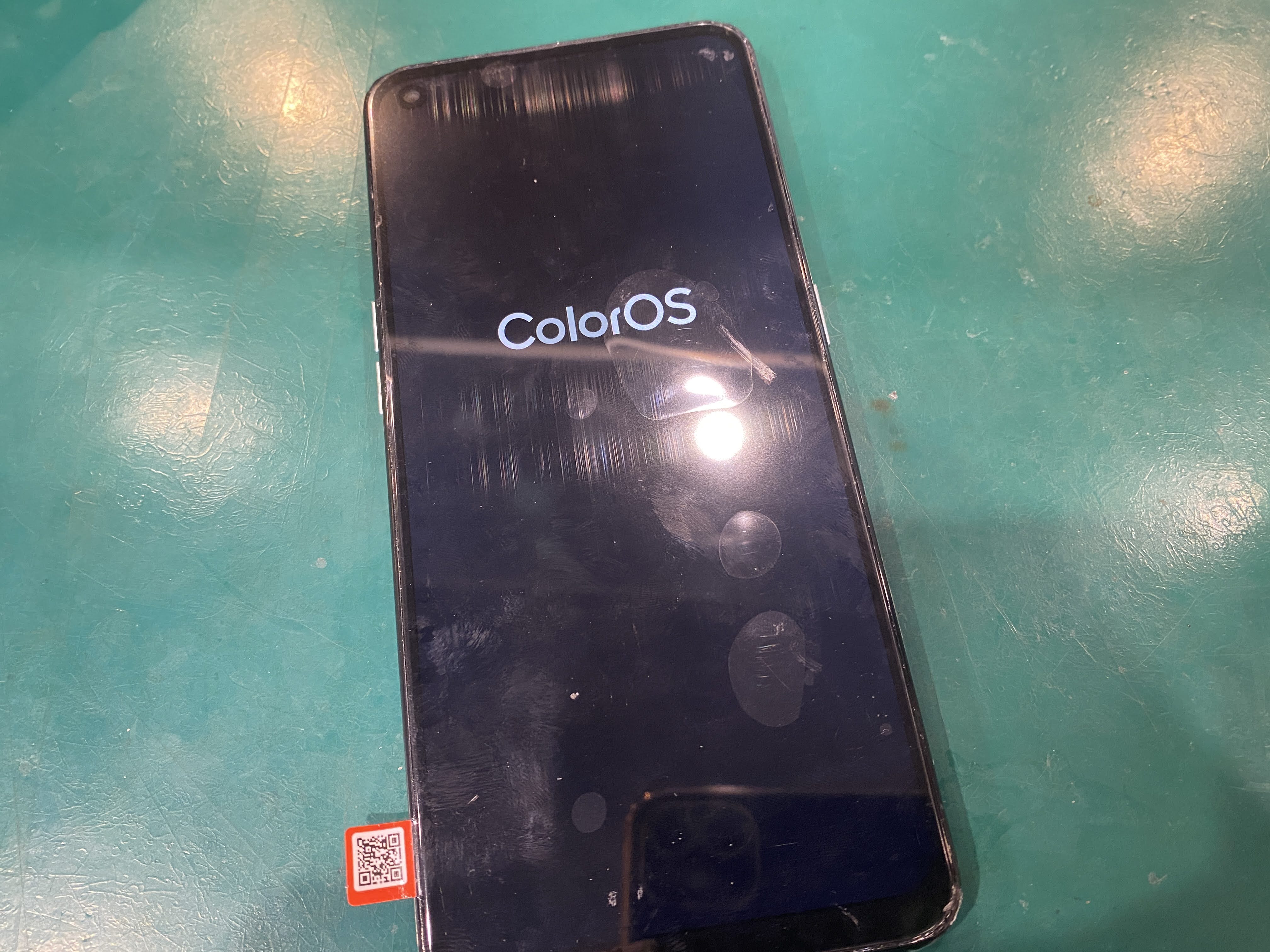 oppo A55ｓの画面交換を致しました！【スマホ修理工房ペリエ千葉店】