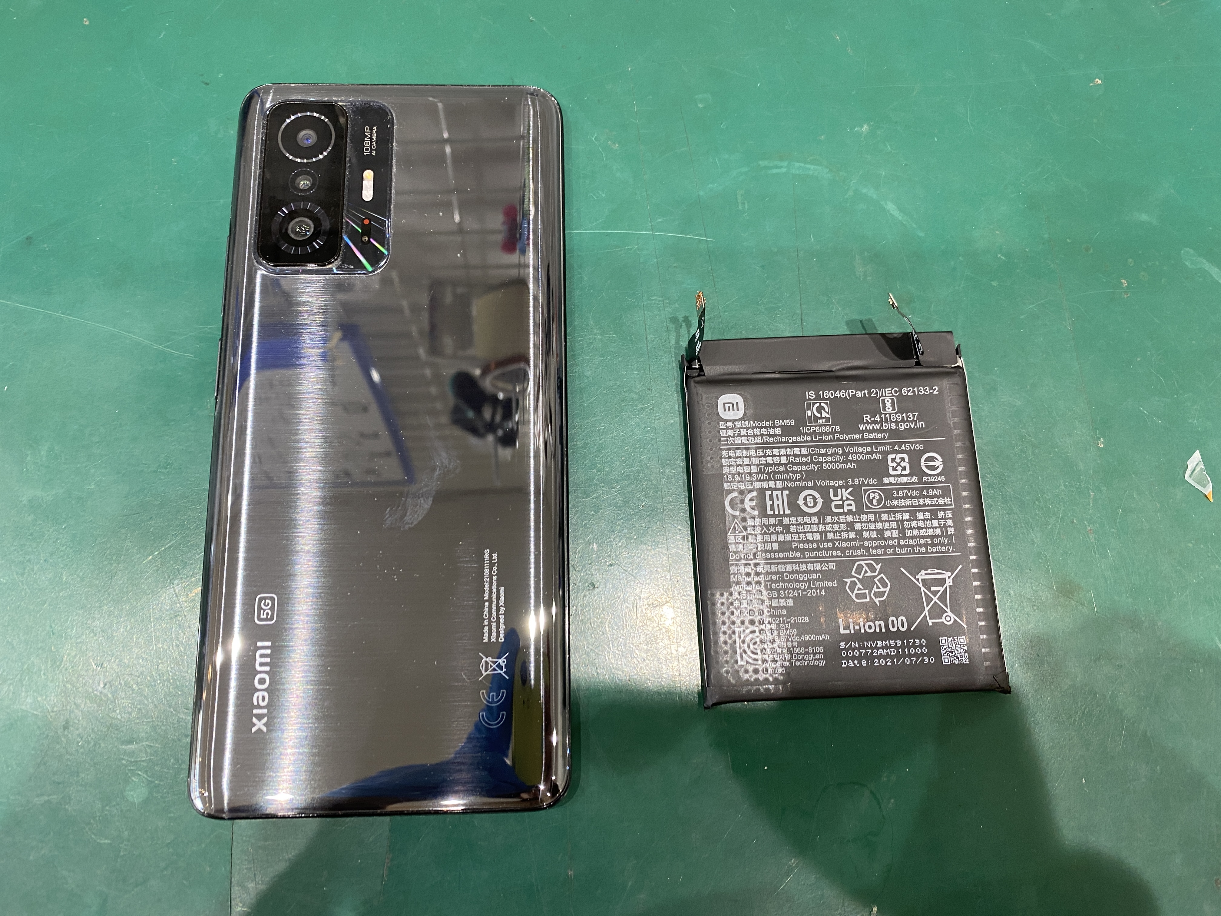 江東区大島・亀戸のスマホ修理屋！Xiaomi（シャオミー）11T 最近バッテリーの減りが早いそんな時は【スマホ修理工房西大島店】