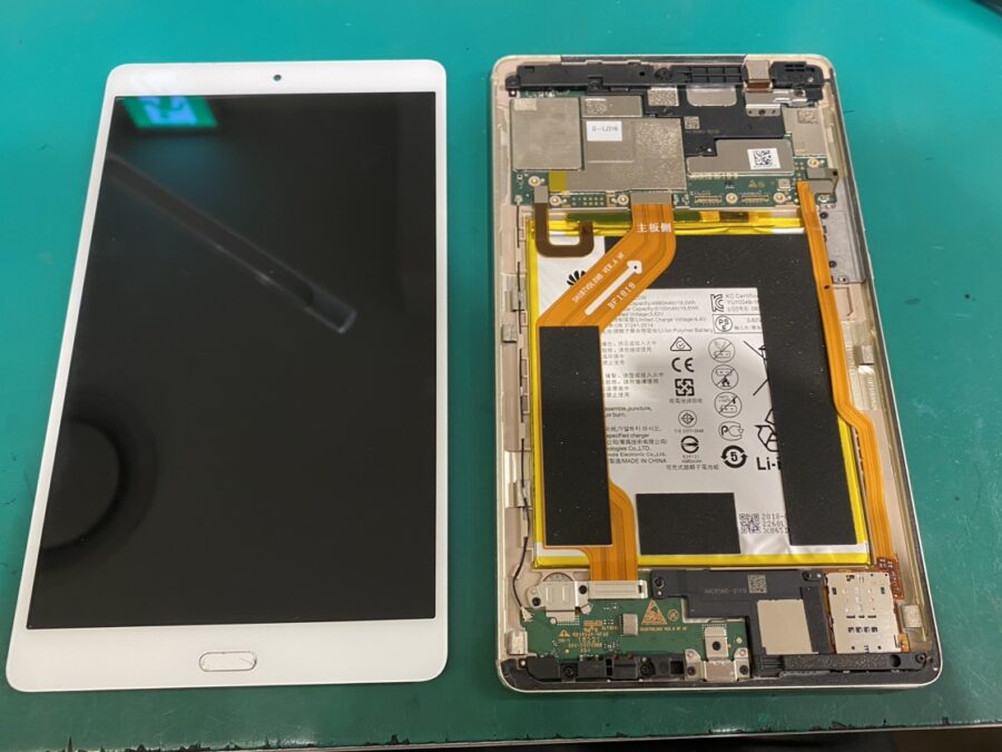 HUAWEI d-tab compact (d-01J) の即日バッテリー交換なら【スマホ修理工房新宿PePe店】にお任せくださ