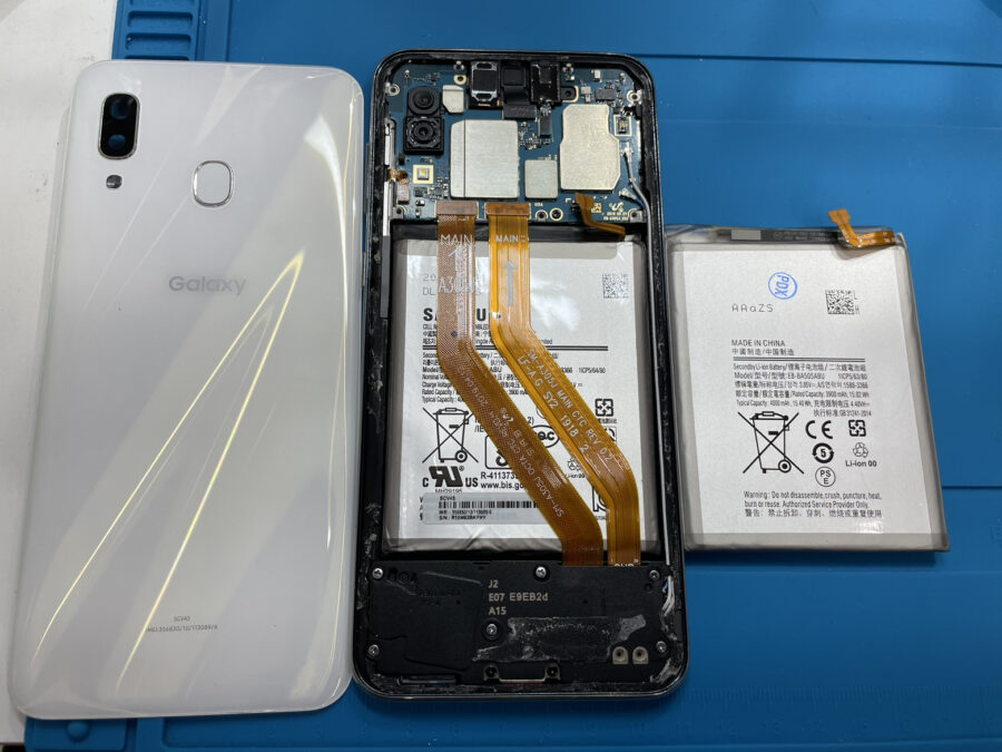 Samsung Galaxy A30（ギャラクシー)）をお持ち込み頂きました。【スマホ修理工房池袋P’パルコ店】