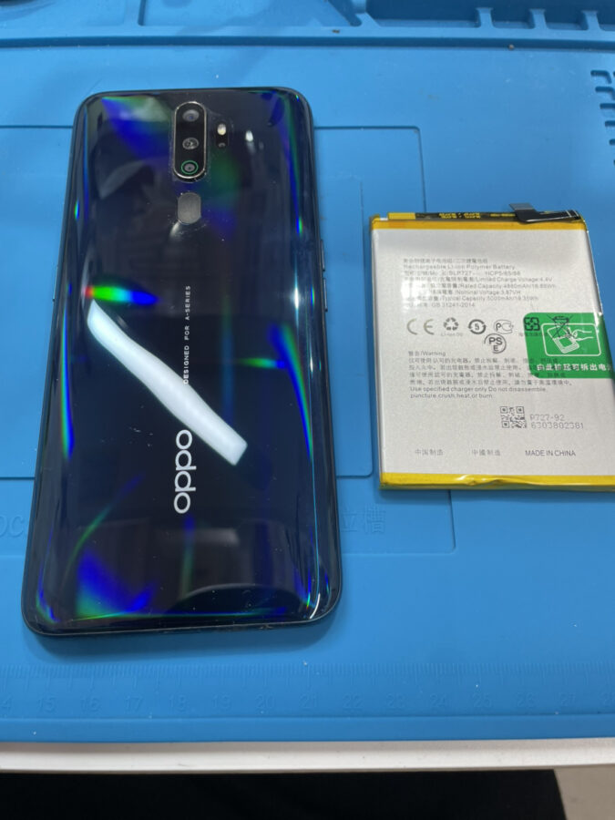 OPPO A5 2020 （オッポ）のバッテリー交換も対応してます！【スマホ修理工房池袋P'パルコ店】