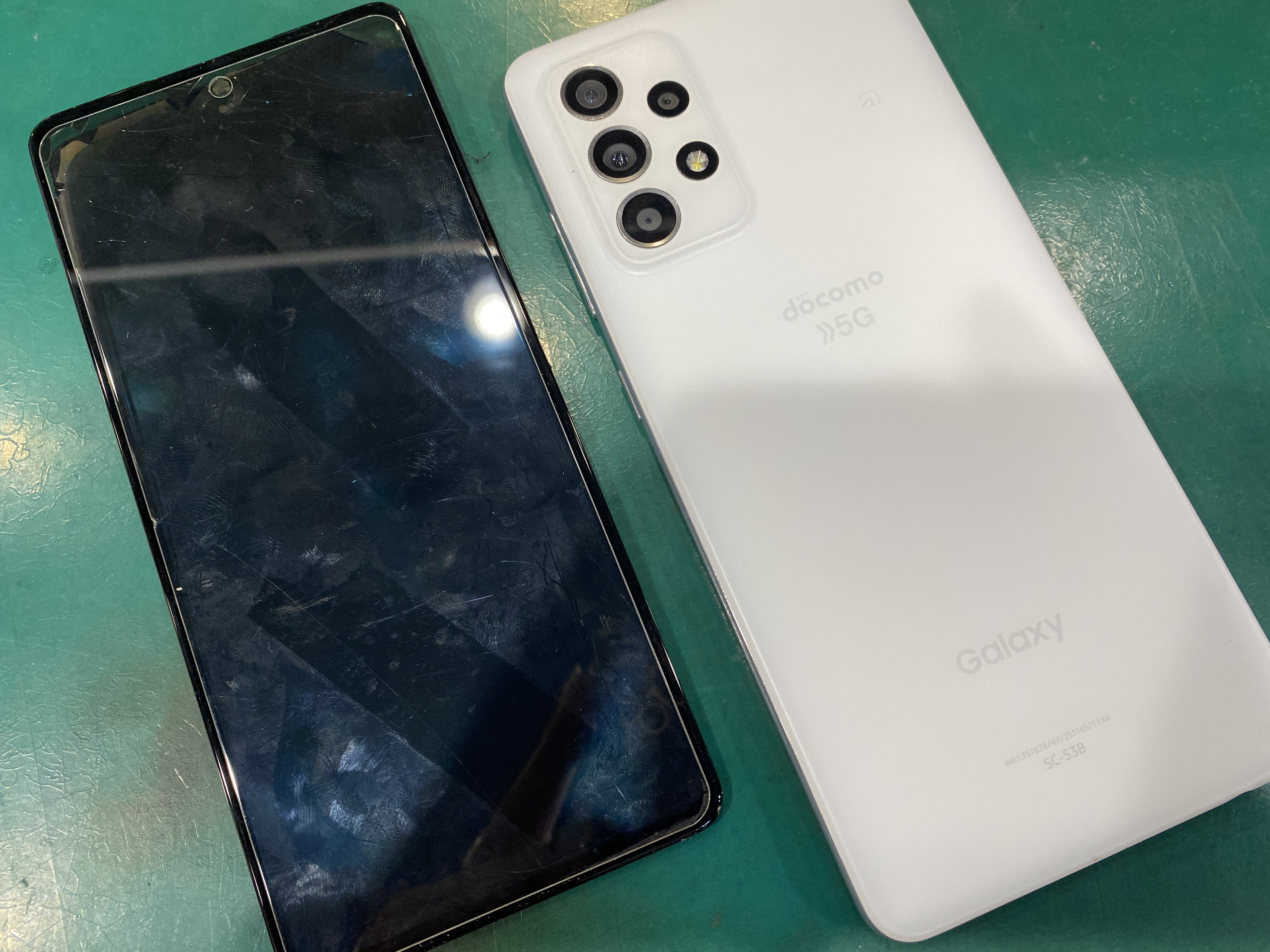 Galaxy A52 5Gの画面が壊れちゃった！Android修理も受付いたします！スマホ修理工房ペリエ千葉に是非ご相談ください