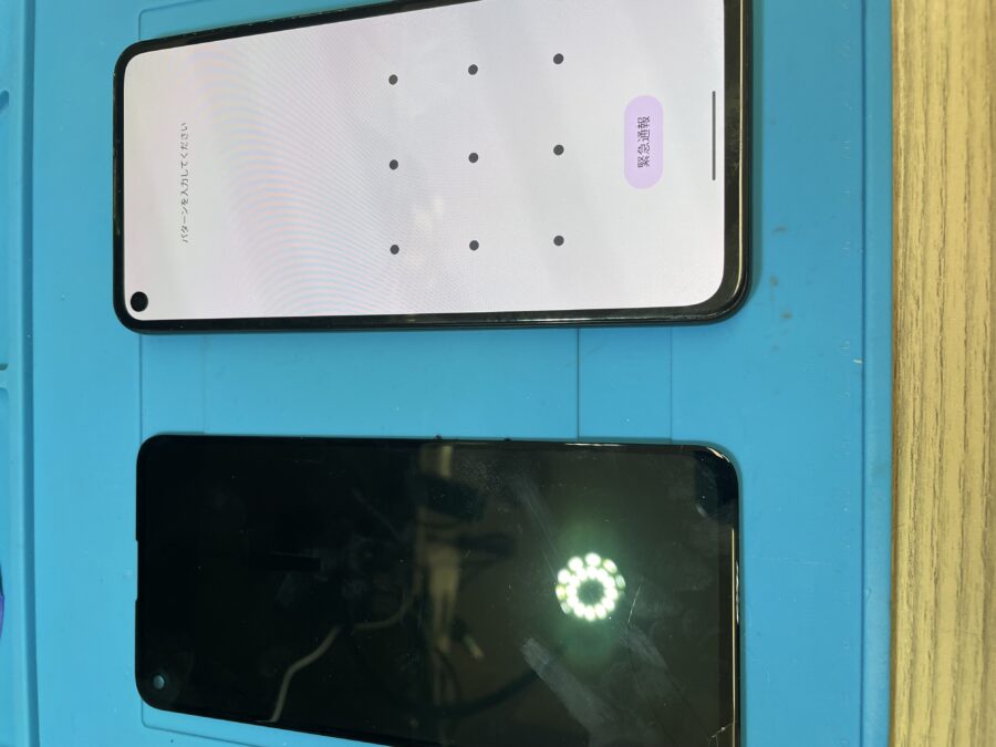 GooglePixelの画面が真っ暗に・・そんな時はスマホ修理工房カインズ前橋吉岡店まで！！
