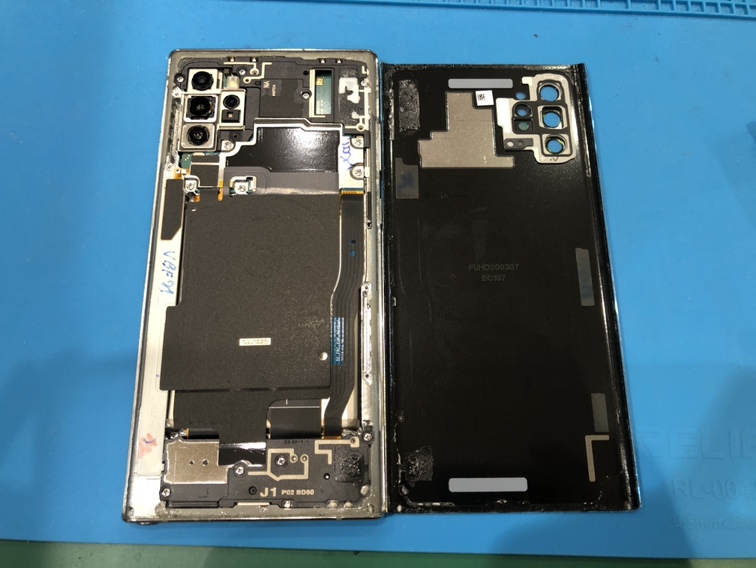 バッテリー膨張が気になるGalaxyNote10+のバッテリー交換修理を行いました!【スマホ修理工房仙台パルコ2店】