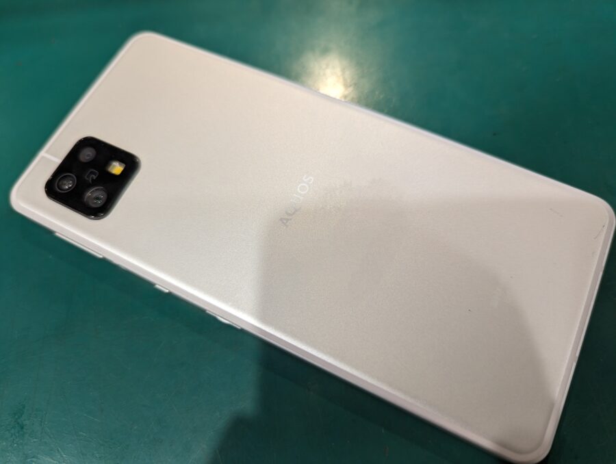 AQUOS Sense6(アクオス)を落としたらタッチが効かなくなってしまった！スマホ修理工房ペリエ千葉店にご相談ください！