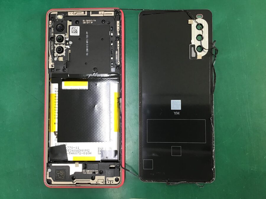 スマホ修理工房王子店/Xperia10Ⅲのバッテリー交換をいたしました！