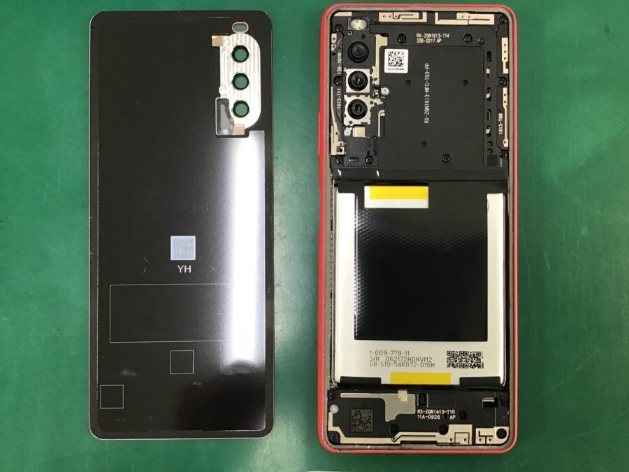 スマホ修理工房王子店/Xperia10Ⅲのバッテリー交換をいたしました！