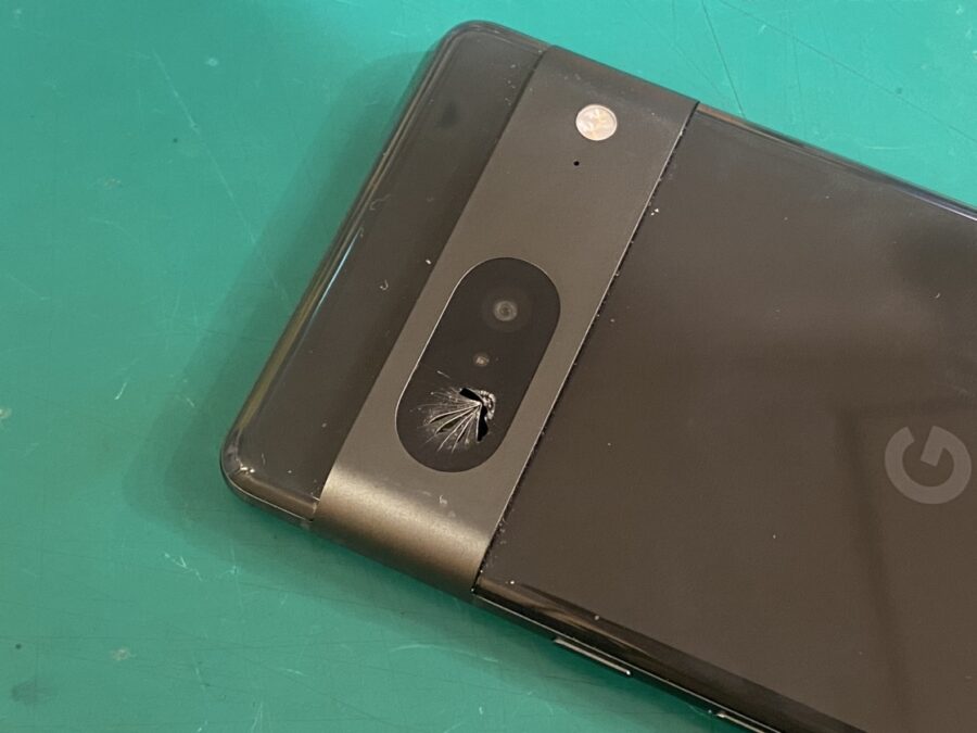 Google Pixel7(グーグルピクセル) 突然のカメラレンズガラス割れも承ります！【スマホ修理工房新宿PePe店】