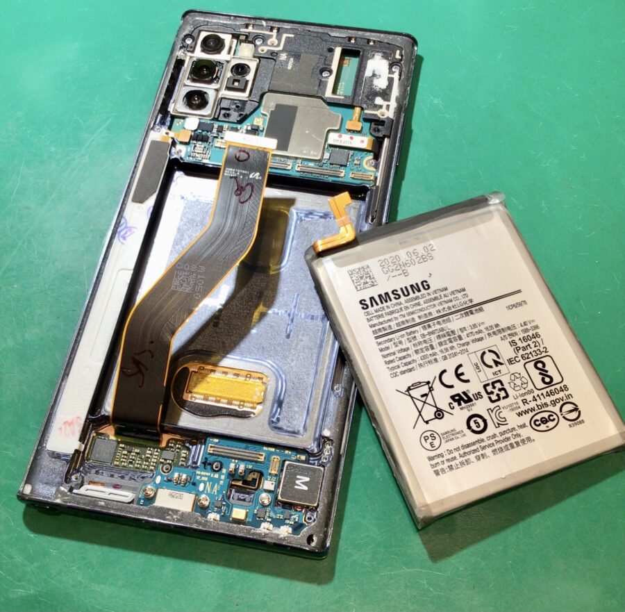 Galaxy Note10+　バッテリー劣化【スマホ修理工房 東松山店】