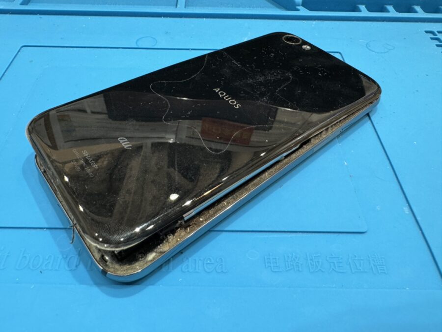 SHARP AQUOS R（アクオス）をお持ち込み頂きました。【スマホ修理工房池袋P’パルコ店】