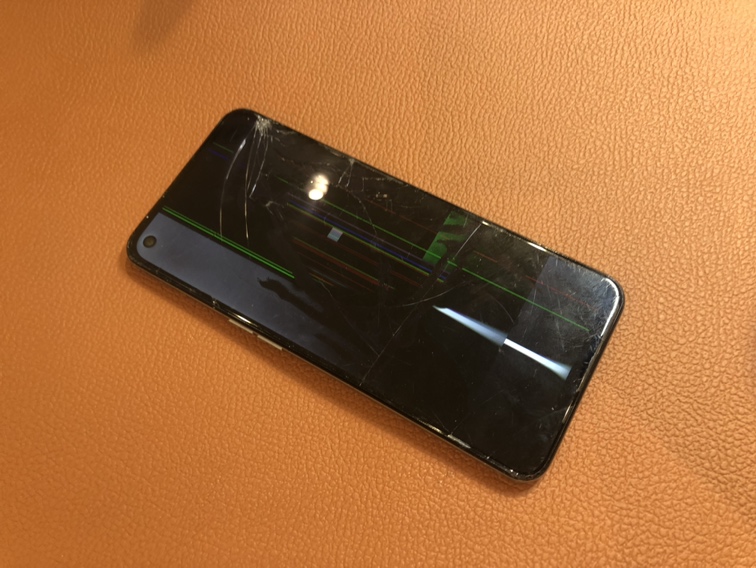 液晶不良が起こってしまったOppo reno5A画面交換の修理を行いました！【スマホ修理工房仙台パルコ2店】