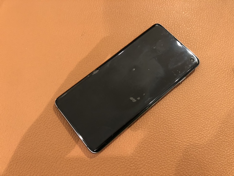 画面がつかなくなってしまったGalaxyS10(ギャラクシー)フロントパネル交換を行いました!【スマホ修理工房仙台パルコ2店】