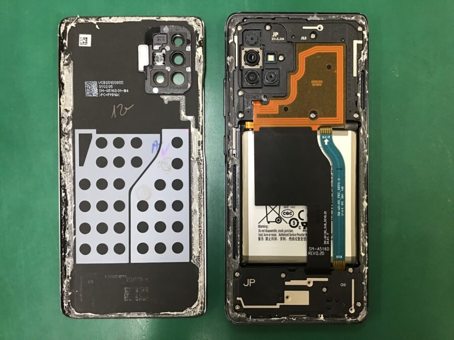 スマホ修理工房王子店/Galaxy A51 5Gのバッテリー交換をいたしました！