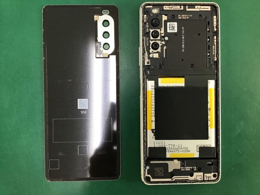 スマホ修理工房王子店/Xperia 10Ⅲの電源ボタン修理をいたしました！