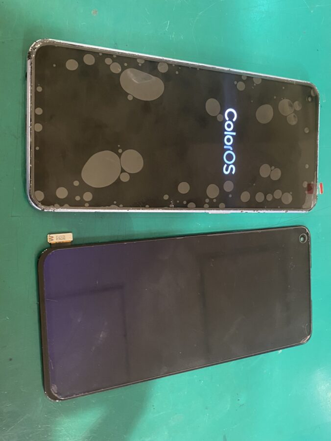 OPPOの修理も即日で可能です！！OPPO Reno7a 画面交換なら【スマホ修理工房新宿PePe店】へお任せ！✨