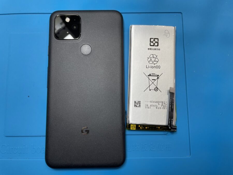 Google Pixel5（ピクセル5）のバッテリー膨張の交換修理をさせて頂きました♪【スマホ修理工房池袋P'パルコ店】