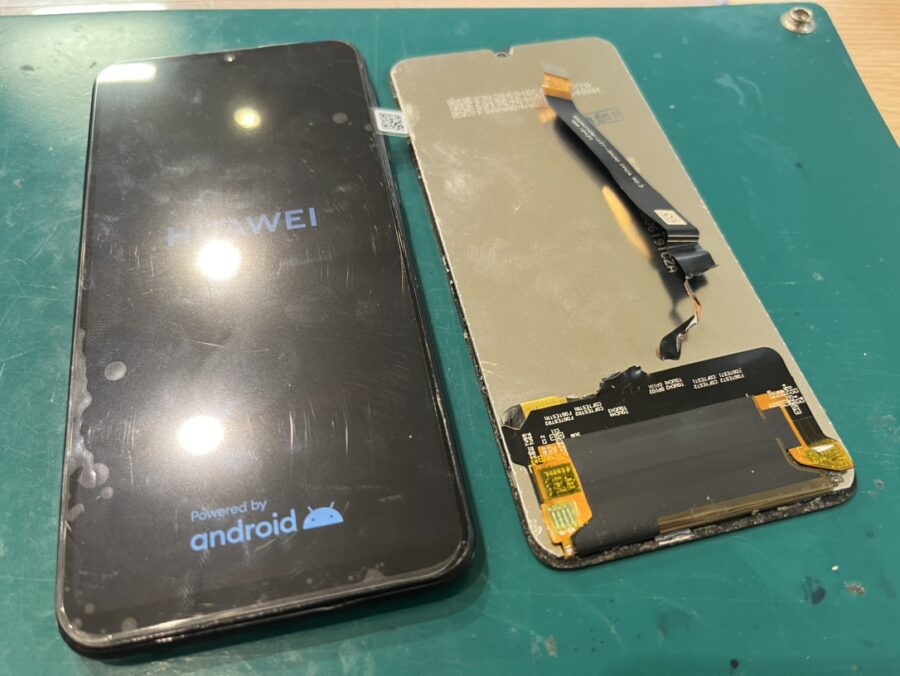 ケーブルが切れて画面が映らなくなったHUAWEINovalite3（ファーウェイ）も修理可能！【スマホ修理工房新宿PePe店】