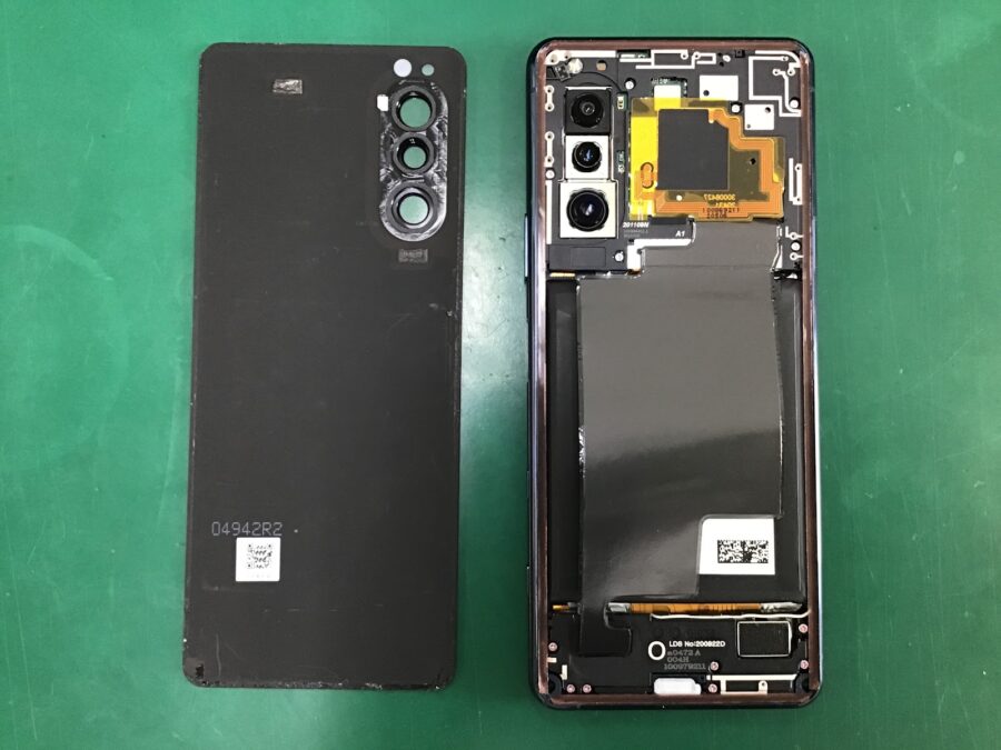 スマホ修理工房王子店/Xperia 5Ⅱのバッテリー交換をいたしました！