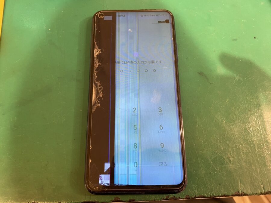 HUAWEI (ファーウェイ) Nova5T の画面交換を行いました！当機種の即日修理なら【スマホ修理工房新宿PePe店】へ！