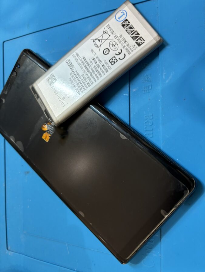 バッテリーの減りが早いGalaxyS9（ギャラクシー）のバッテリー交換修理を行いました！【スマホ修理工房　仙台PARCO2店