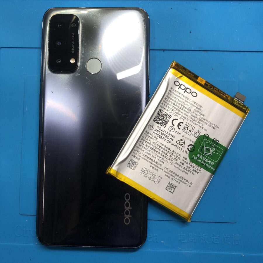 OPPO Reno5A（オッポ/CPH2199）のバッテリー交換修理は、「スマホ修理工房　池袋P'パルコ本店」にお任せください😊