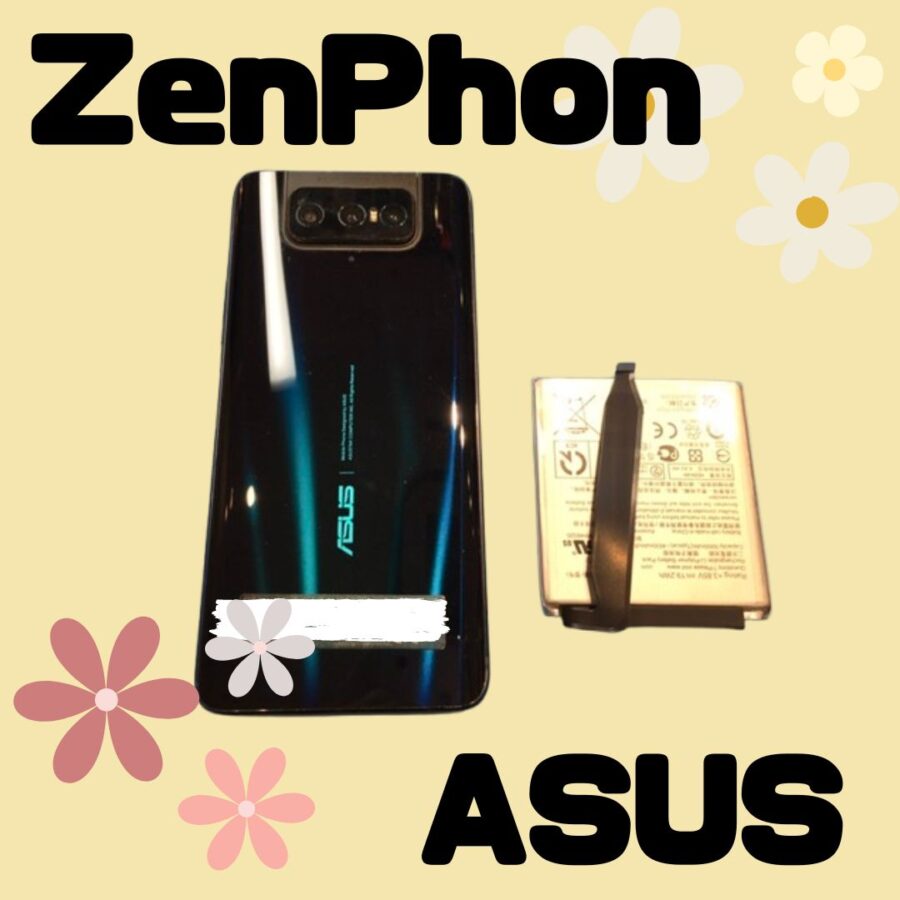 【ASUS ZenPhon 7】バッテリー交換も可能です！スマホ修理工房天神地下街店へご相談ください😊
