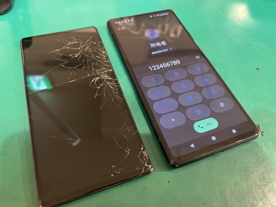 やべっ、落とした。。。Google Pixel6a(グーグル)の画面交換でお困りなら【スマホ修理工房新宿PePe店】