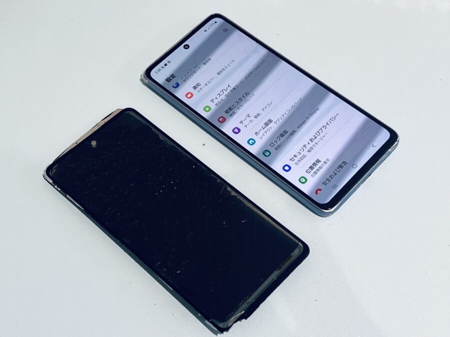 Samsung Galaxy A53(ギャラクシー)の画面交換修理を行いました！