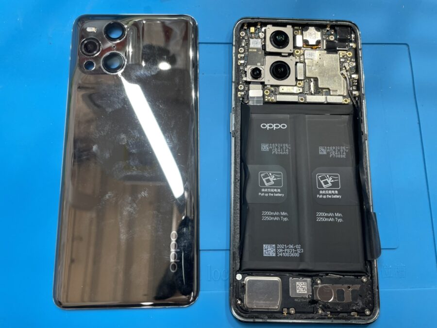 OPPO findＸ3Pro（オッポ）のバッテリー交換も対応してます！【スマホ修理工房池袋P'パルコ店】
