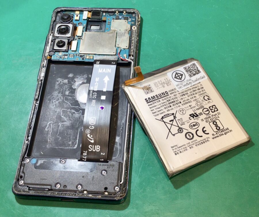 Galaxy S20 FE　バッテリー劣化【スマホ修理工房 東松山店】