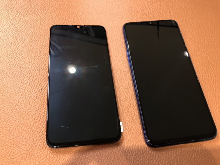画面が映らなくなってしまったOPPO RenoAのフロントパネル修理を行いました。【スマホ修理工房仙台パルコ2店】