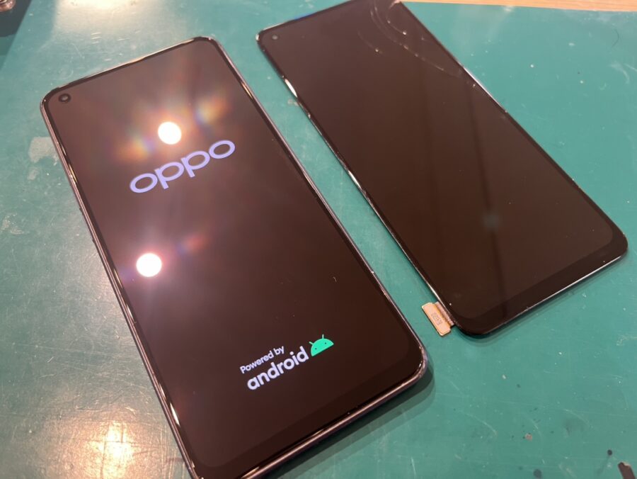 OPPO Reno7Aの 画面交換も【スマホ修理工房新宿PePe店】へお任せ！✨