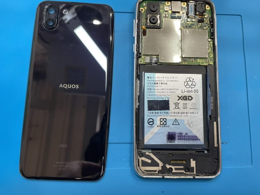 AQUOS Sense2（アクオスセンス）をお持ち込み頂きました。【スマホ修理工房池袋P’パルコ店