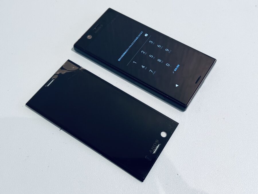 SONY Xperia xz1 compact（エクスペリア）の画面交換修理を行いました！