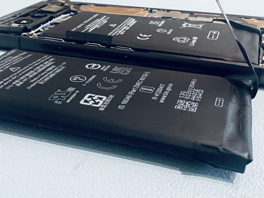 Google Pixel7a(グーグルピクセル)のバッテリー交換修理を行いました！