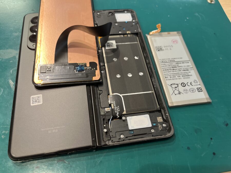 またもcheck BATTERYのGalaxy Z Fold4 5G（ギャラクシー）のバッテリー点検・交換を承りました♪【スマホ
