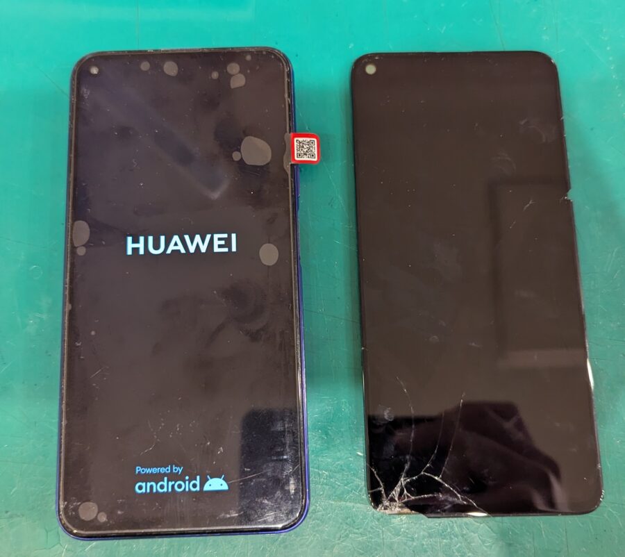 HUAWEI nova 5T（ファーウェイ）の画面・バッテリーの同時交換修理を行いました！【スマホ修理工房新宿PePe店】