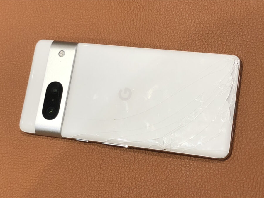 背面がわれてしまったGooglepixel7（グーグルピクセルセブン）の交換修理を行いました