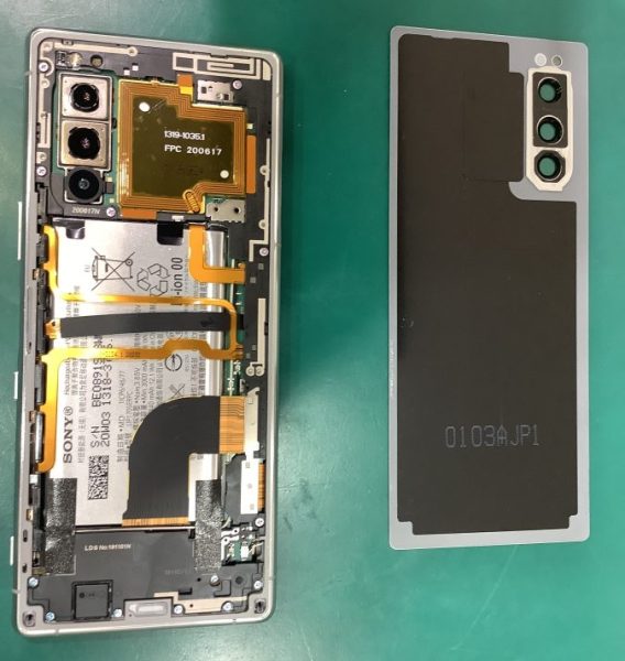 【バッテリーの減りが早い・・】Xperia5(エクスペリア5)のバッテリー交換修理でお持ち込みいただきました！