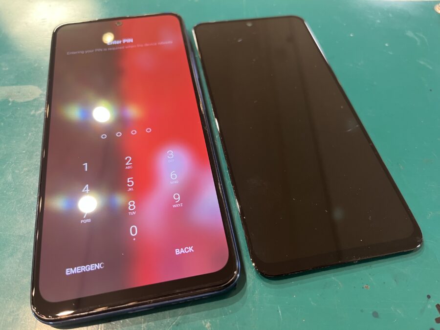 Xiaomi Redmi note11S(シャオミ)の画面割れでお困りの時は【スマホ修理工房新宿PePe店】にて即日画面交換！！