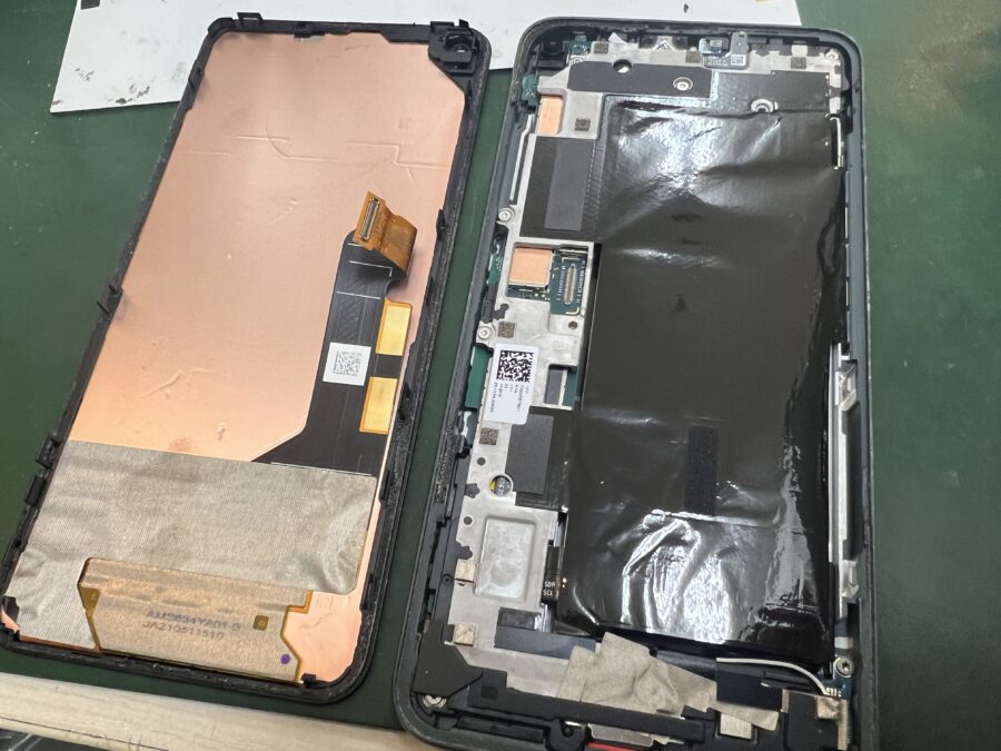Google Pixel 5aを落としてしまって画面が付かなくなってしまったとのご相談いただきました！