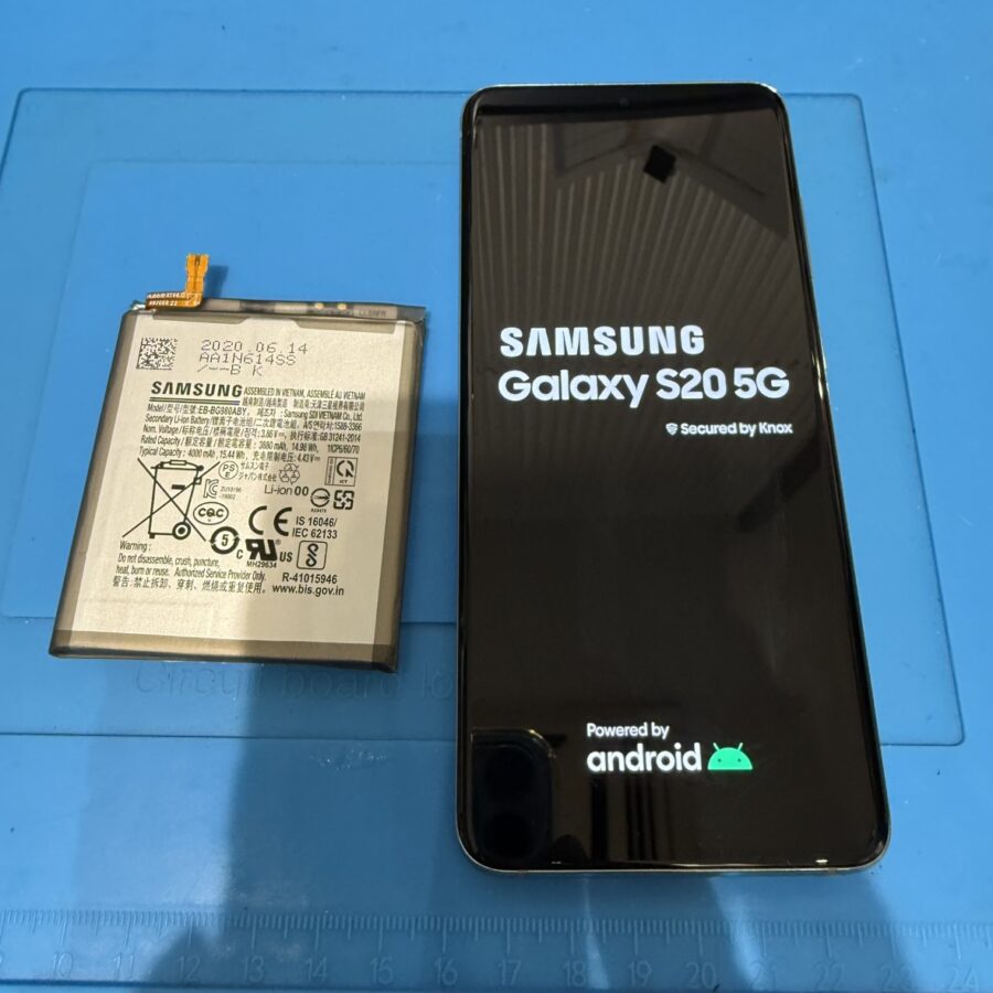 人気の機種！Samsung Galaxy S20 5Gのバッテリー交換なら「スマホ修理工房 渋谷店」へお任せください✨