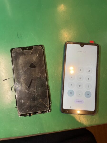 画面割れ！XperiaACEⅢ　スマホ修理工房へ！【スマホ修理工房ミーツ国分寺店】