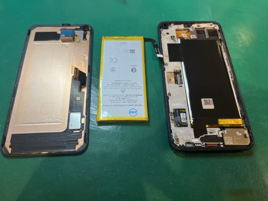 新宿でGoogle Pixel5(グーグル)などPixelシリーズのバッテリー修理なら【スマホ修理工房新宿PePe店】があります