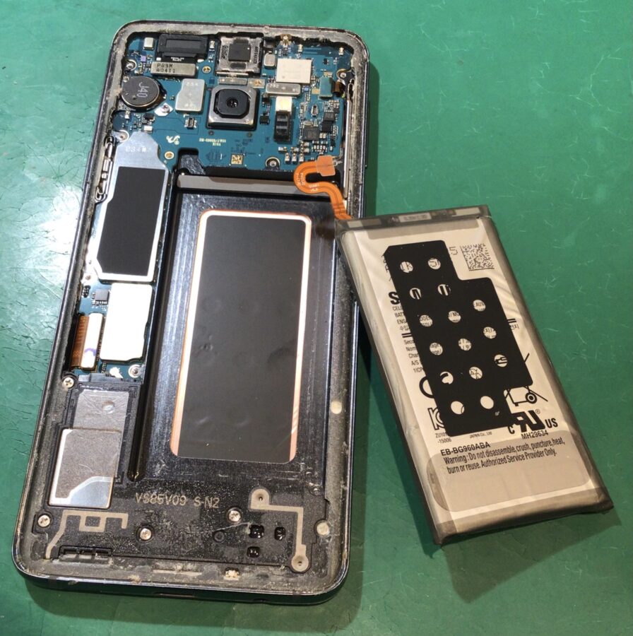 Galaxy S9　バッテリー劣化【スマホ修理工房 東松山店】