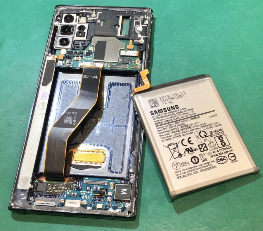Galaxy Note10+　バッテリー劣化【スマホ修理工房 東松山店】