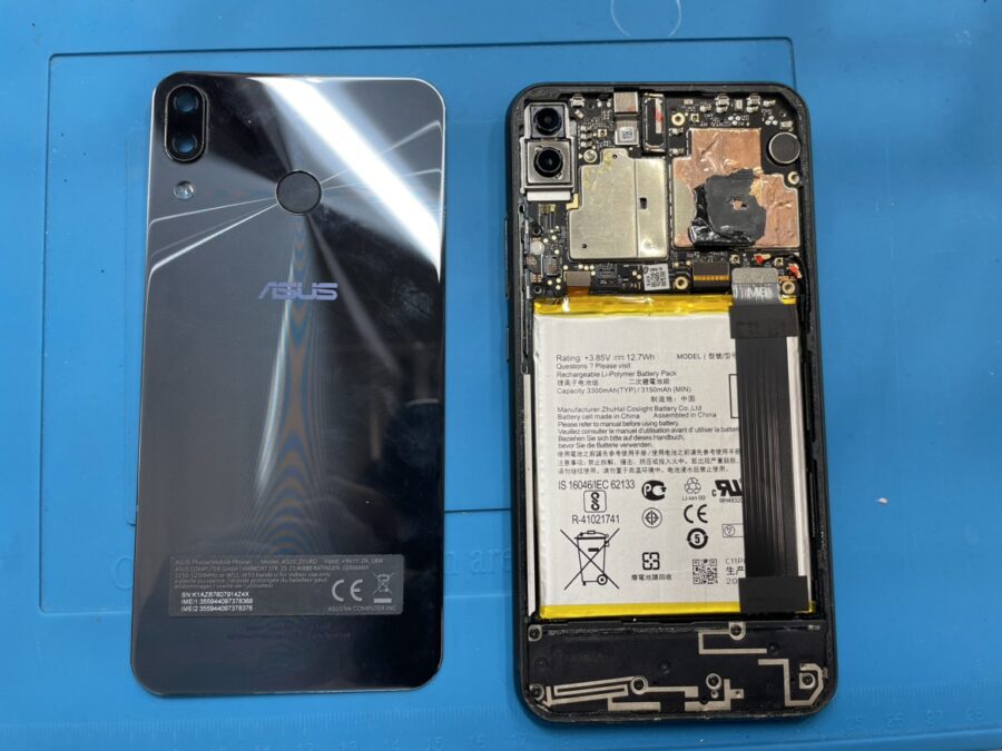 ASUS Zenfone5 のバッテリー交換をさせて頂きました！【スマホ修理工房 池袋P'パルコ本店】